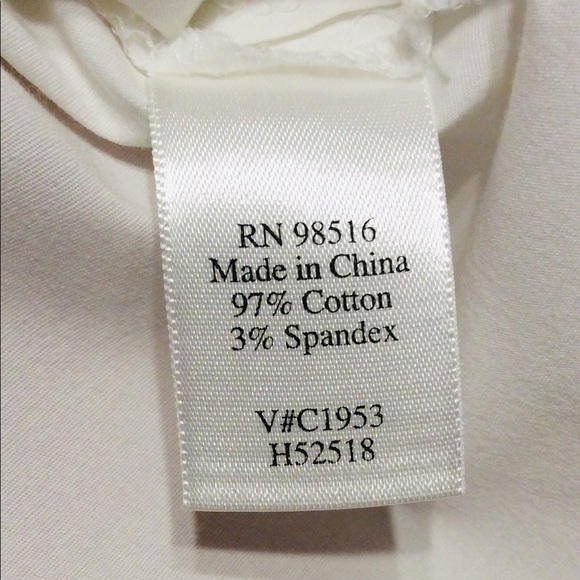 Coldwater Creek, White, long sleeved, tunic, 2X - Picture 3 of 8